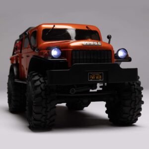 Alternative view of 1/24 SCX24 Dodge Power Wagon 4WD Rock Crawler Brushed RTR, Orange