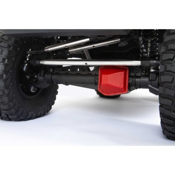 1/6 SCX6 Jeep JLU Wrangler 4X4 Rock Crawler RTR: Green - Image 17