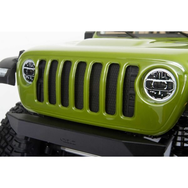 1/6 SCX6 Jeep JLU Wrangler 4X4 Rock Crawler RTR: Green - Image 12