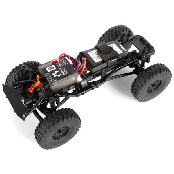 1/24 SCX24 Deadbolt 4WD Rock Crawler Brushed RTR, Green - Image 9