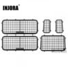 INJORA 5PCS Metal Window Mesh Protective Net for Traxxas TRX-4 Defender