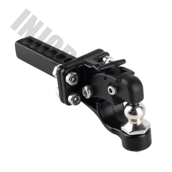 INJORA Metal Trailer Tow Hitch Hook for 1/10 RC Crawler - Image 4