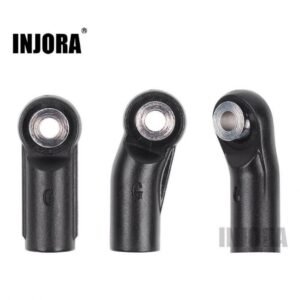 (CRAW18206_A) INJORA 10Pcs Plastic Rod End Link Balls For Axial SCX10 II 90046