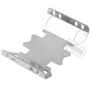 Alternative view of INJORA Metal Chassis Armor Axle Protector Plate for Axial SCX10 II Jeep Cherokee
