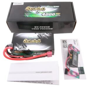 Alternative view of Gens ace G-Tech 4000mAh 2S2P 7.4V 60C HardCase 48# car Lipo Battery pack with T-plug