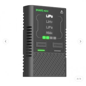 Alternative view of Gens Ace iMars mini G-Tech USB-C 2-4S 60W RC Battery Charger with Power Supply Adapter and Adpter Cable-EU