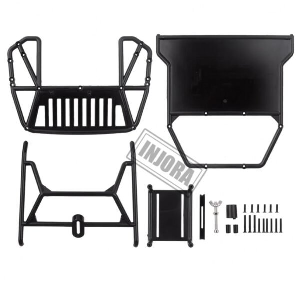 INJORA 313/324mm Wheelbase Jeep Cherokee Back-Half Cage - Image 4