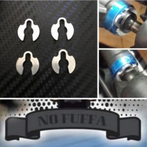 FastRace Camber Shim Set 1mm / 1.5mm for Associated RC8B3 (2 + 2)