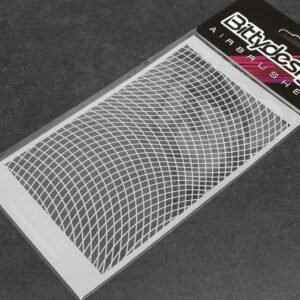Vinyl stencil - Wave Mesh