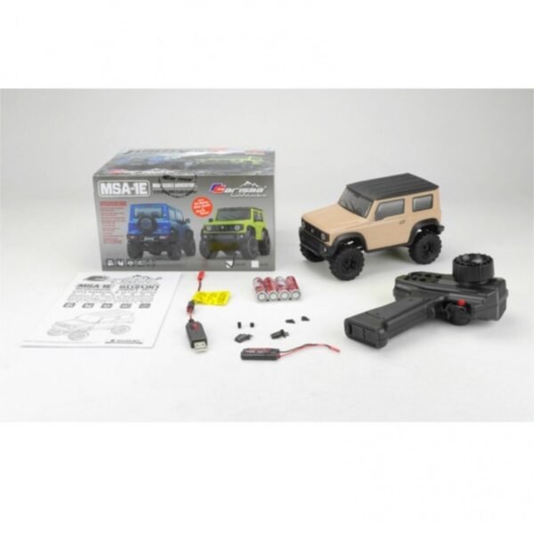 CARISMA MSA-1E 1/24 SUZUKI JIMNY JB74 SCALE CRAWLER, RTR, IVORY - Image 8