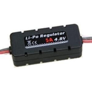 ETRONIX LI-PO REGULATOR 4.8V 5A w/CASING 20x14x49mm