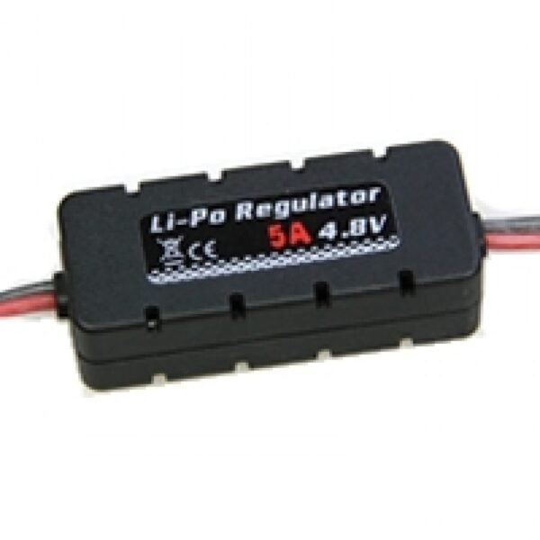 ETRONIX LI-PO REGULATOR 4.8V 5A w/CASING 20x14x49mm
