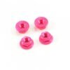 FASTRAX M4 PURPLE SERRATED ALUMINIUM LOCKNUTS 4pcs