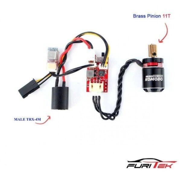 FURITEK STINGER 118 BRUSHLESS POWER SYSTEM FOR TRAXXAS TRX-4M