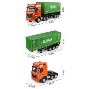 Alternative view of HUINA 2.4G 9CH RC CONTAINER TRUCK 1:18