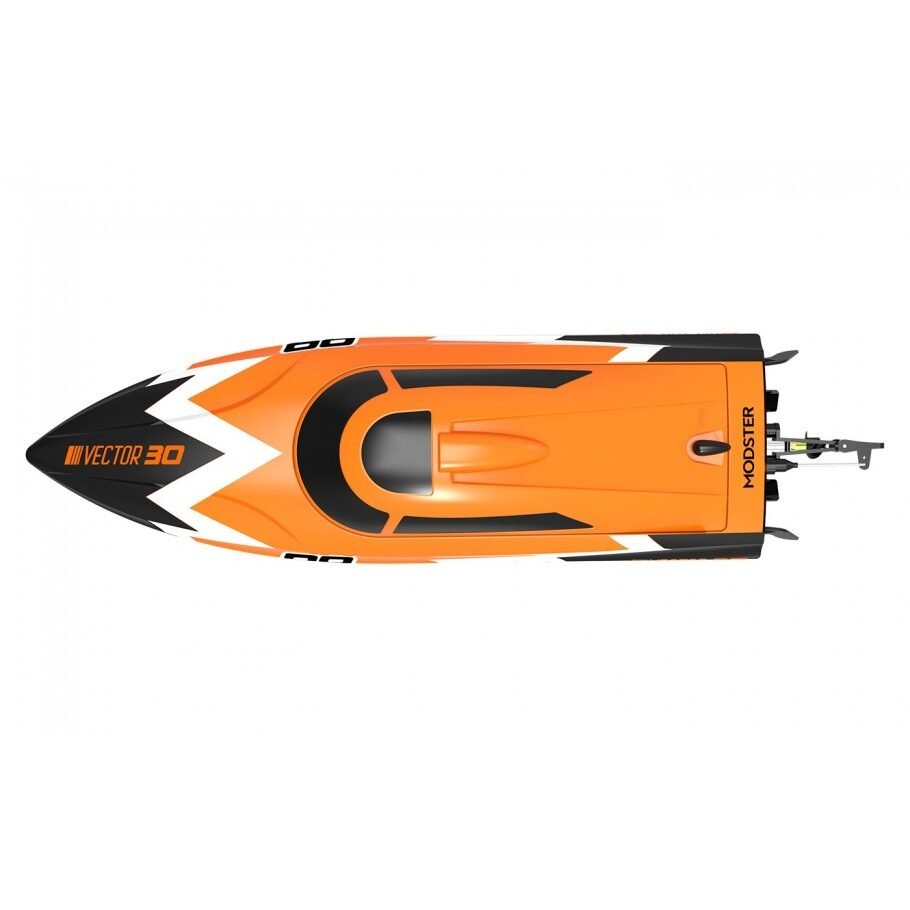 MODSTER Vector SR30 Rennboot Elektro Brushed 2S RTR orange - Image 4