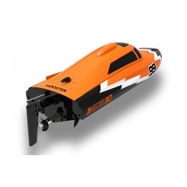 MODSTER Vector SR30 Rennboot Elektro Brushed 2S RTR orange - Image 6