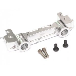 Boom Racing Aluminum Front Bumper Mount Silver for Axial SCX10 II