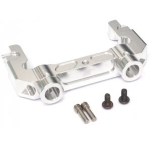 Boom Racing Aluminum Rear Bumper Mount Silver