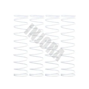 INJORA 4pcs 60*15mm Metal Shock Absorber Springs For 1/10 RC Crawler (White)