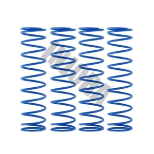 INJORA 4pcs 60*15mm Metal Shock Absorber Springs For 1/10 RC Crawler (Blue)