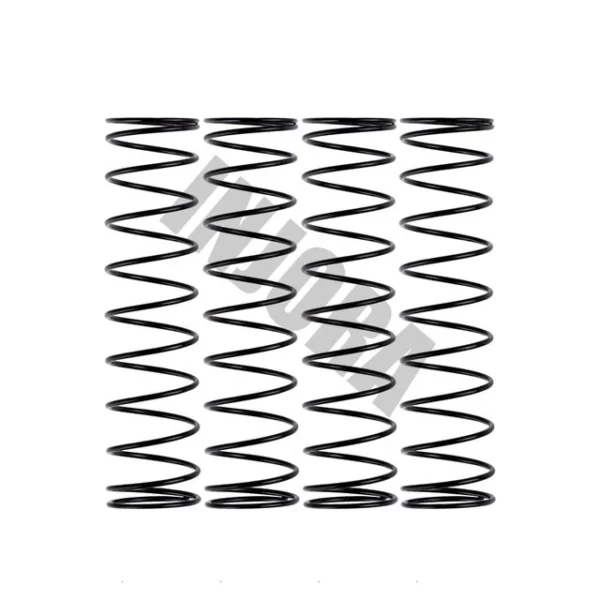 INJORA 4pcs 60*15mm Metal Shock Absorber Springs For 1/10 RC Crawler (Black)