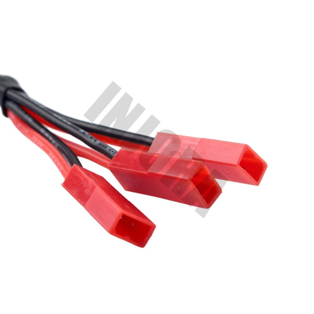 INJORA 1Pcs Battery JST Female Connector Y Cable For Traxxas TRX-4 ESC (1 TO 3) - Image 5