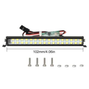 INJORA 102mm Bright LED Light Bar For 1/10 RC Car