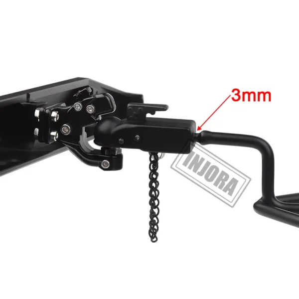 INJORA Metal Trailer Tow Hitch Hook for 1/10 RC Crawler - Image 11