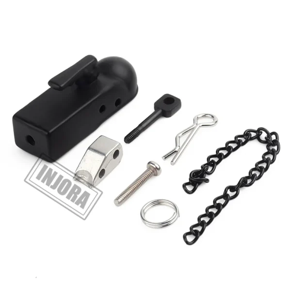 INJORA Metal Trailer Tow Hitch Hook for 1/10 RC Crawler - Image 10