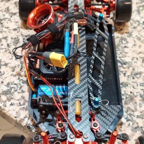 Tamiya TT-02D Full Metal Nissan Silvia SLB - Image 4