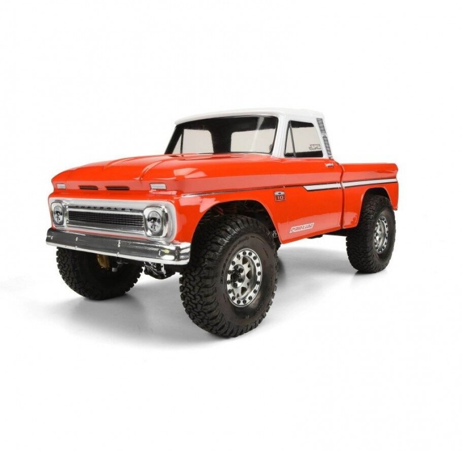 PROLINE 1966 CHEVROLET C-10 CLEAR BODY (CAB+BED) SCX10 313 - Image 8
