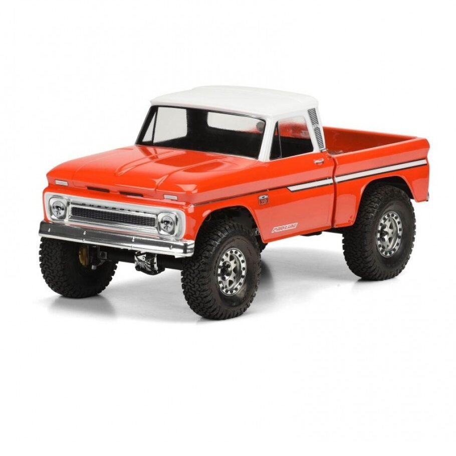 PROLINE 1966 CHEVROLET C-10 CLEAR BODY (CAB+BED) SCX10 313 - Image 9