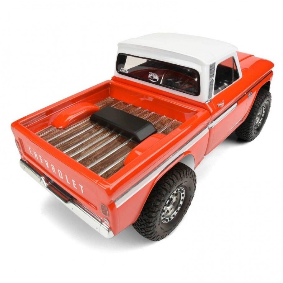 PROLINE 1966 CHEVROLET C-10 CLEAR BODY (CAB+BED) SCX10 313 - Image 4