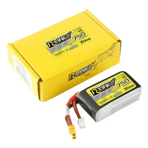 Alternative view of Tattu R-Line 750mAh 11.1V 3S1P 95C Lipo Battery with XT30 Plug