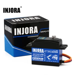 Alternative view of INJORA INJS235 35KG Waterproof Brushless Servo Large Torque Digital Servo (With servo arm)