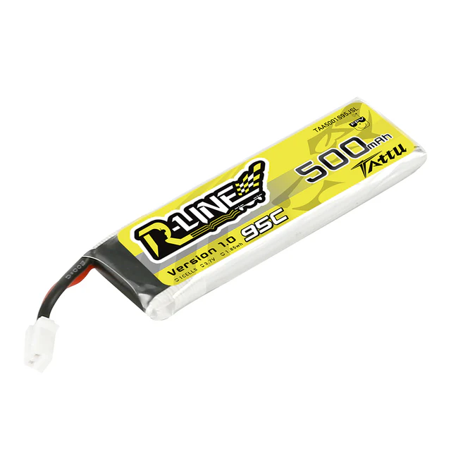 Tattu R-Line 500mAh 3.7V 1S1P 95C Lipo Battery - Image 5
