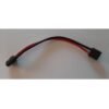 POWER EXTENSION LEAD XT60 14AWG SILICONE WIRE 15CM