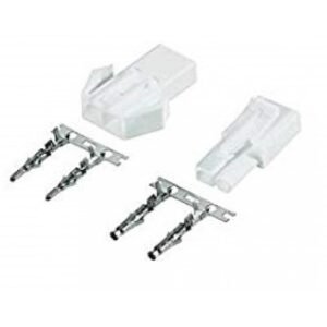 MINI-TAMIYA CONNECTOR, MALE + FEMALE
