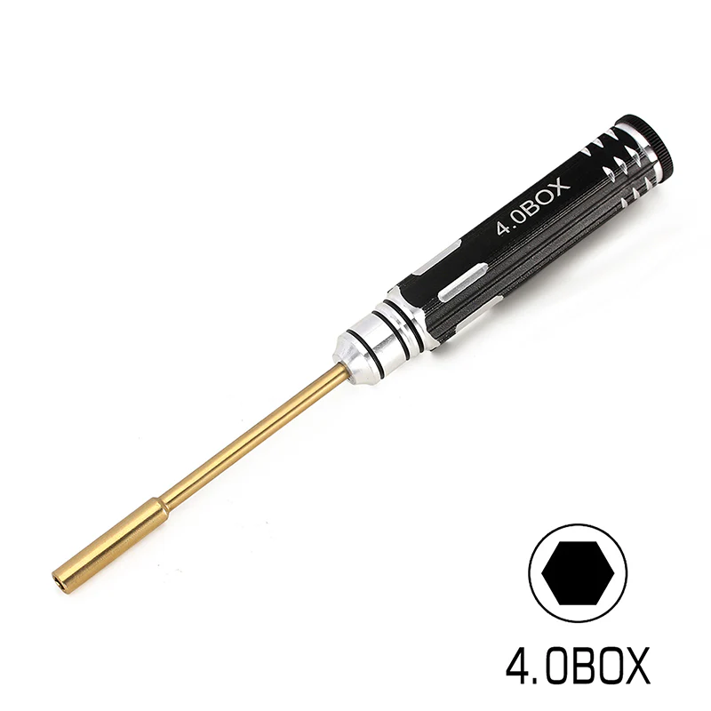 INJORA 4.0mm Hex Nut Driver Thin Walled Hexagon Wrench Socket RC Tool for SCX24 - Image 5
