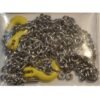 METAL HOOK & STEEL CHIAN SET Yellow TTM00075Y