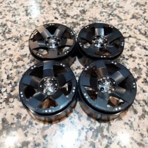 Alternative view of 2.2" 5-Spoke Aluminium Beadlock Wheels (Exelente-estado)