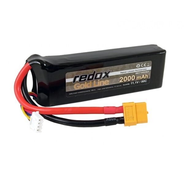Redox Gold Line 2000 mAh 11,1 80C XT-60 - LiPo pack