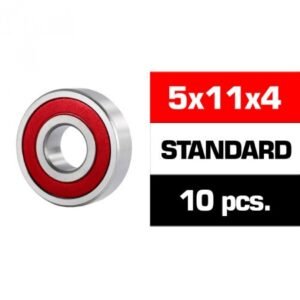 5X11X4MM KIT RODAMIENTOS "HS" TAPAS GOMA (10U.)