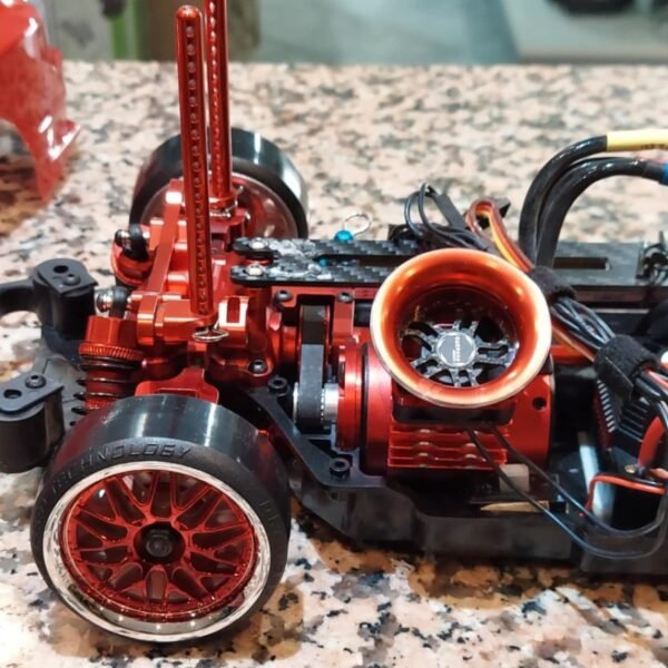 Tamiya TT-02D Full Metal Nissan Silvia SLB - Image 19