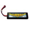 LiPo 4000mAh 7.4V 29.6Wh Racing Akku H-SPEED mit T-Stecker (134x24x46mm)