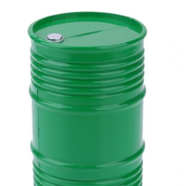 PAINTED OIL CAN (green)