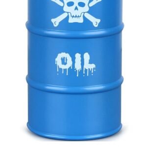 Alternative view of PLASTIC OIL BARREL FOR CRAWLERS -1PC SET Blue