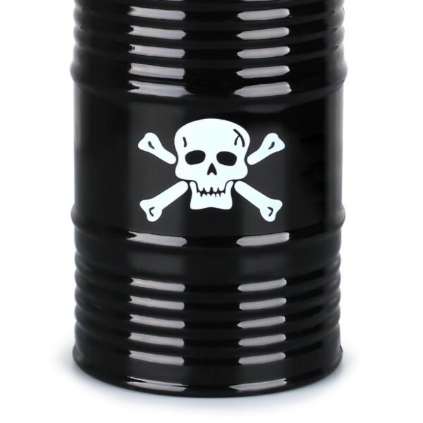 PLASTIC OIL BARREL FOR CRAWLERS -1PC SET Black - Image 2