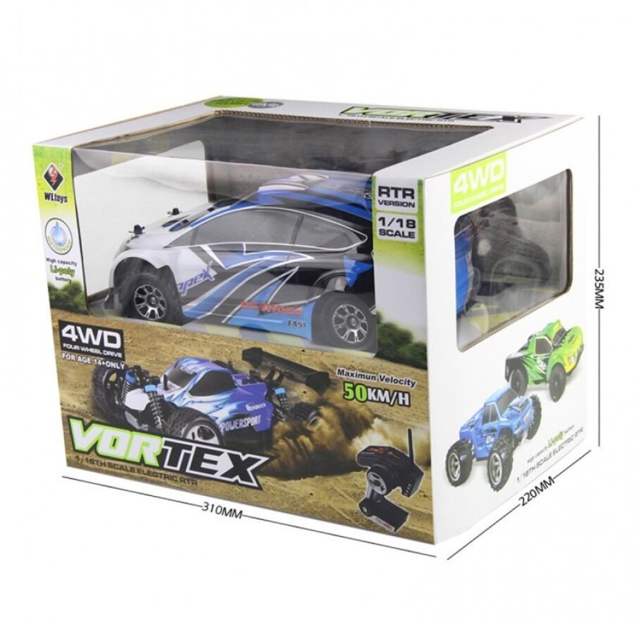 1/18 2.4GHZ 4WD RC CAR OFF-ROAD RALLY RTR - A949 - Image 2